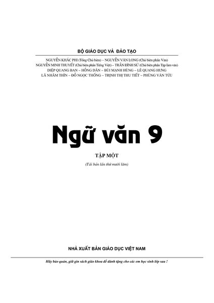 Tập tin:PageImage Sách giáo khoa Ngữ Văn 9 tập 1 .jpg