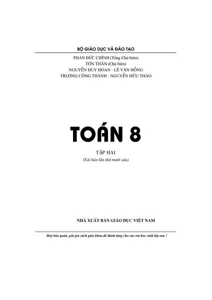 Tập tin:PageImage Sách giáo khoa Toán 8 tập 2 .jpg