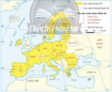 Các nước thành viên EU, năm 2021