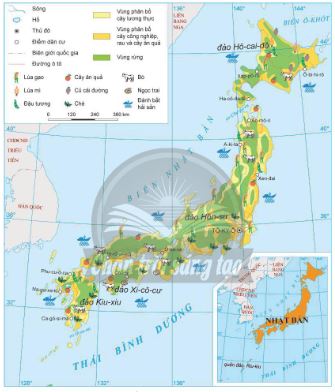 Phân bố nông nghiệp ở Nhật Bản, năm 2020