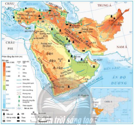 Tự nhiên khu vực Tây Nam Á