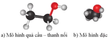 Mô hình phân tử ethyl alcohol