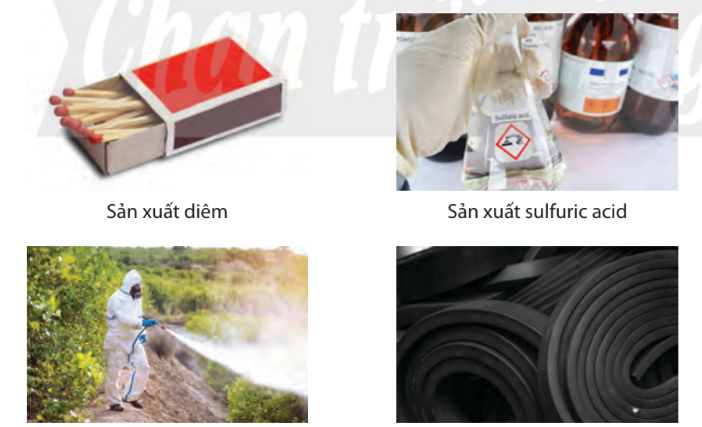 Một số ứng dụng của sulfur