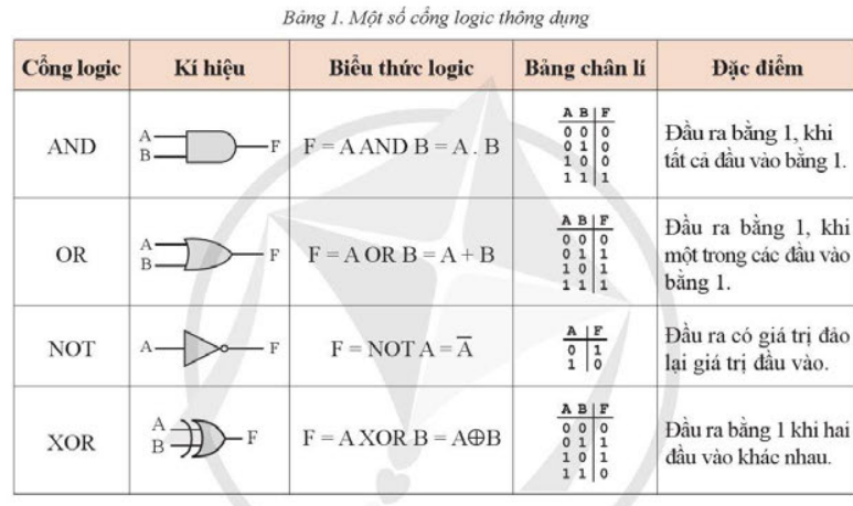 Lý thuyết Tin học 11 Bài 1 (Cánh diều): Bên trong máy tính (ảnh 1)